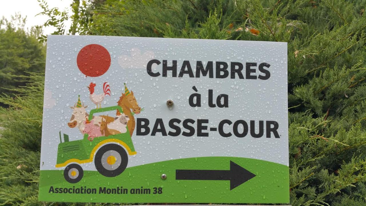 Bed and Breakfast Basse-Cour De Montin Au 256 Chemin De La Rocaille A 38510 Vezeronce Curtin Morestel Exterior foto